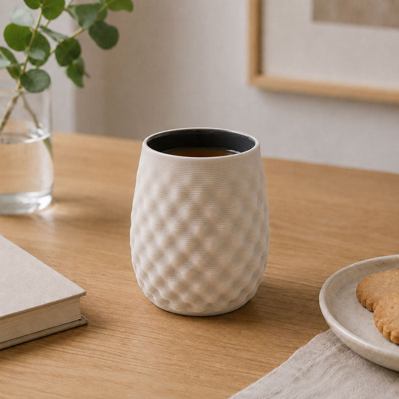 Cup - Stemless Dot Pattern