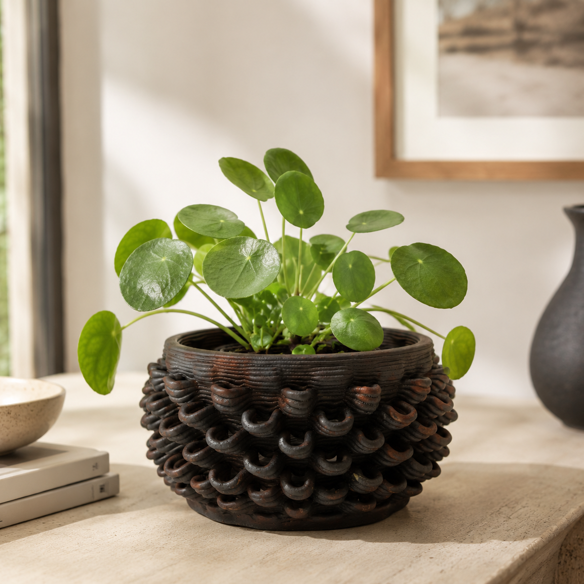 Cactus Planter - Petal Pattern