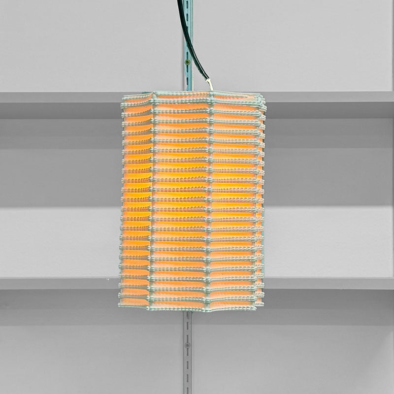 Pendant - Fluted Micro Striped Pattern
