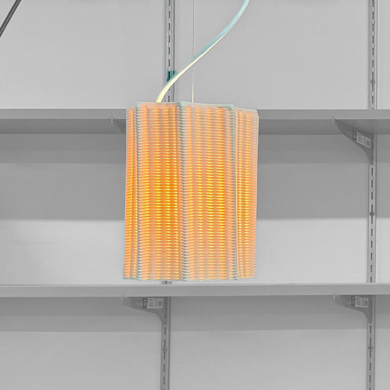 Pendant - Fluted Weave Pattern