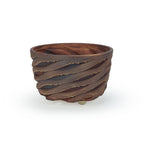 Planter Bowl- Swirl Pattern