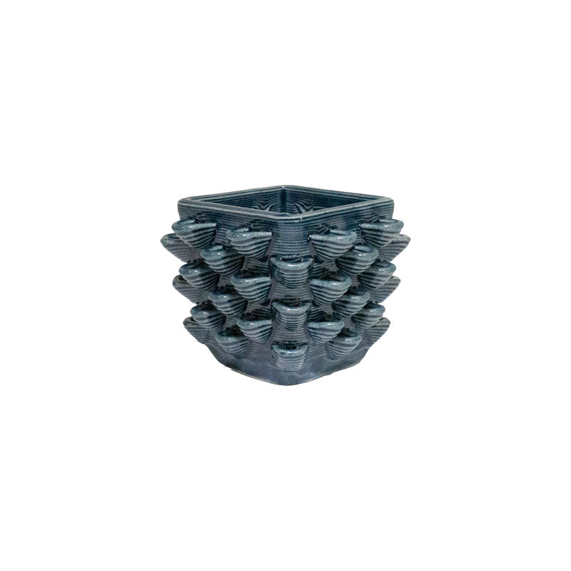 Cactus Planter Square - Petal Pattern