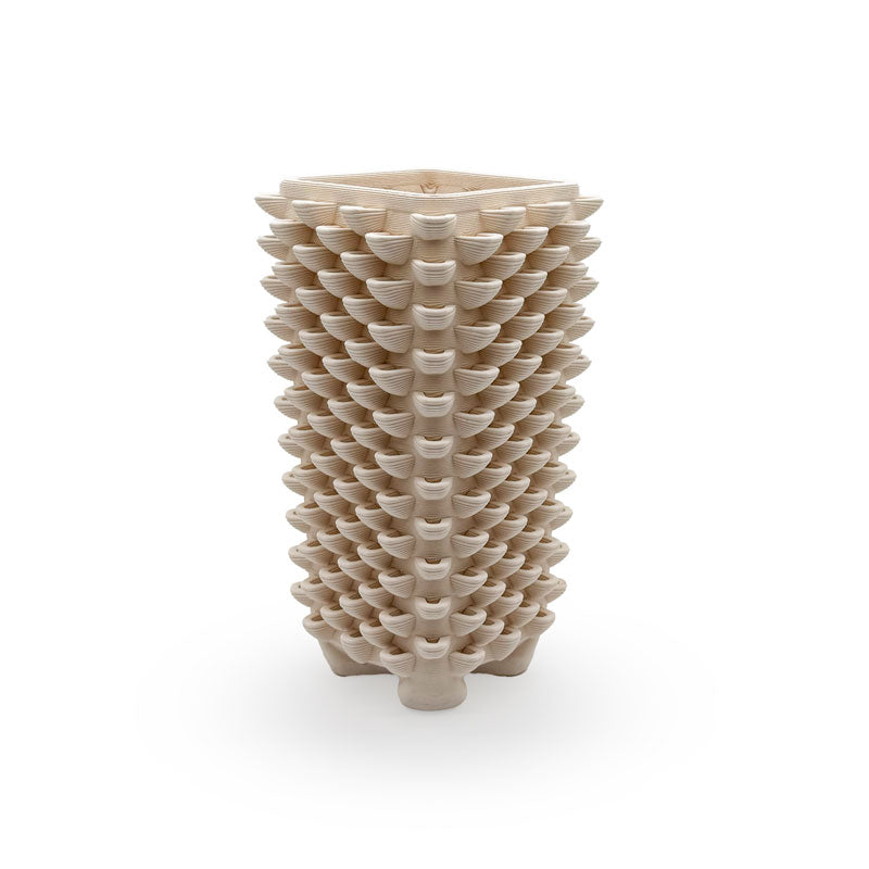 Planter Chalice - Petal Pattern - Square