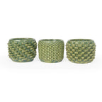 Cactus Planter - Loop + Twist + Petal - Set of 3 - One each pattern