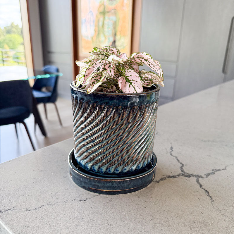 Planter - Swirl Pattern
