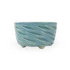 Planter Bowl- Swirl Pattern