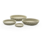 Planter Trays - Diamond Pattern - Round