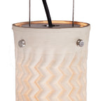 Pendant - Cylinder Zig Zag