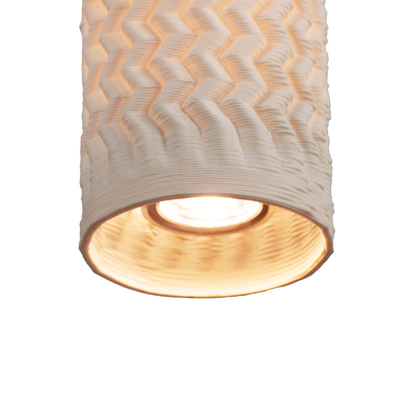 Pendant - Cylinder Zig Zag