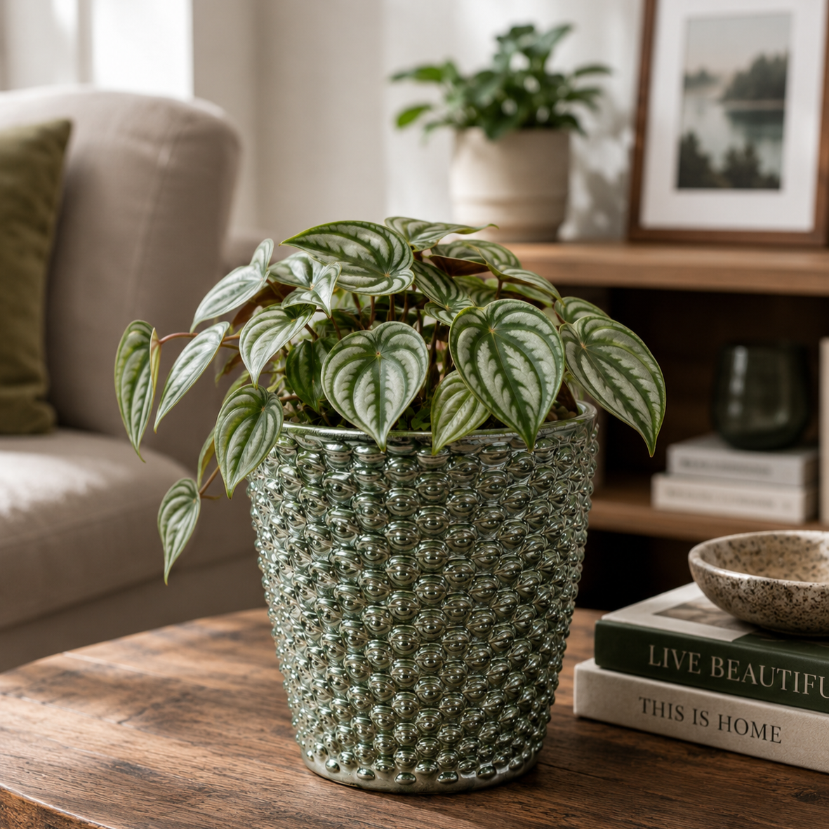 Planter - Dot Taper Pattern