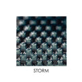 Square ceramic tile with a textured surface and 'STORM' label on a white background