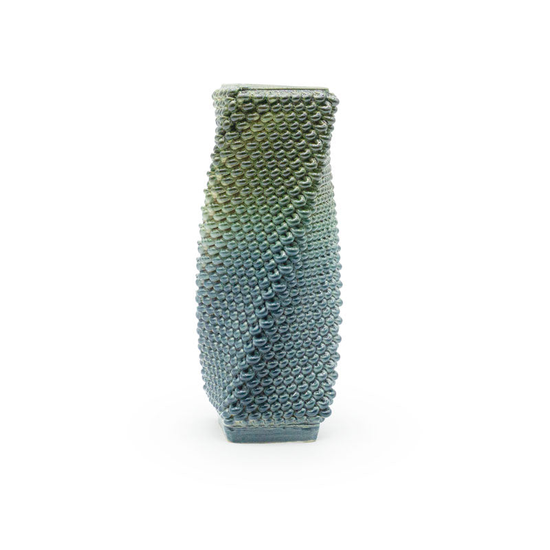 Vase - Loopy Square Twist Pattern