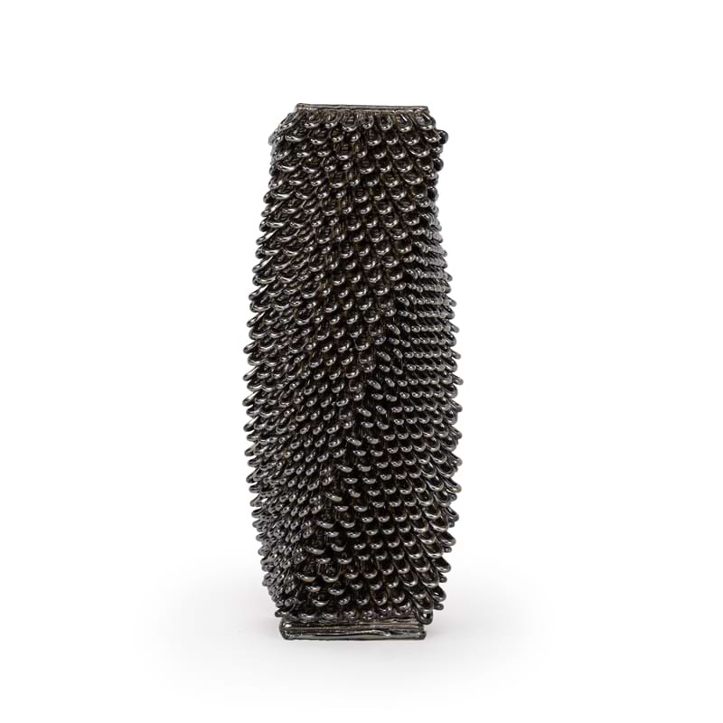 Vase - Loopy Square Twist Pattern